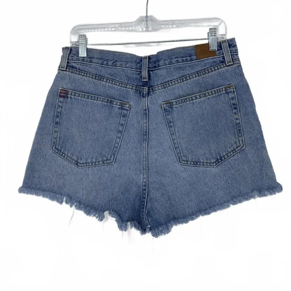 BDG Urban Outfitters High-Rise Girlfriend Denim Shorts Sz 31